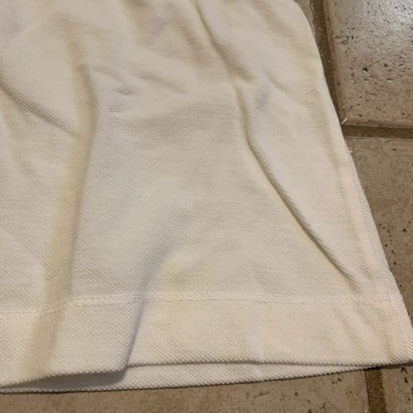 💜 Vintage 90s Y2K CLASSIC EDITIONS White Polo Shirt S/P - Picture 8 of 8